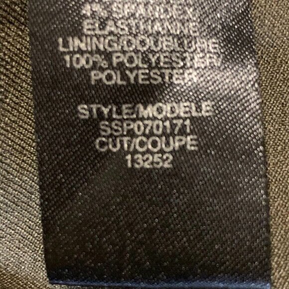 Halston Heritage Women's Stretch Twill Sage Jumpsuit Size Small NWT - Picture 11 of 15